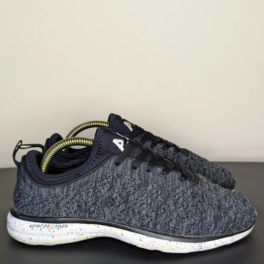APL Women's Techloom Phantom Dark Grey Multi-color Size 8